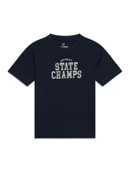 Jack & Jones Junior Tricou JPRBLUJACOB bleumarin alb
