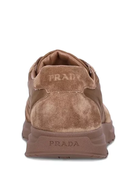 Sneakerși Prada maro