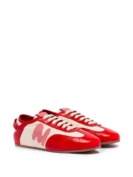 Sneakerși Msgm cu autograf roșu
