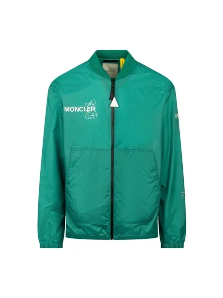 Kurtka bomber Moncler zielony