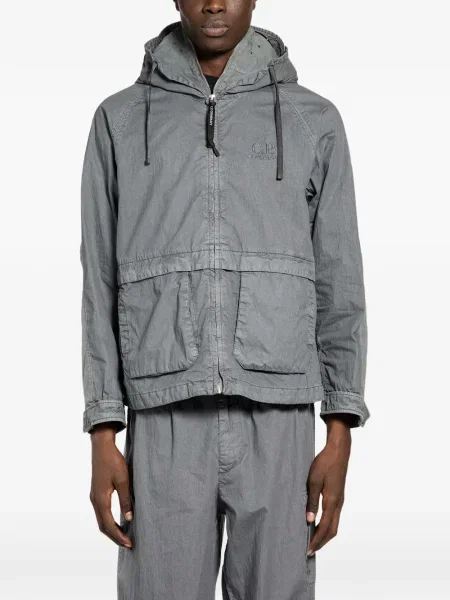 Geacă C.p. Company cu glugă gri