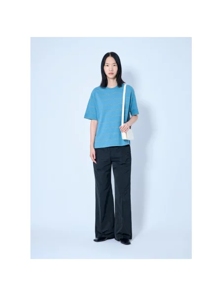 Koszulka Jil Sander niebieska