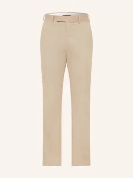 Zegna Kalhoty Slim Fit béžová