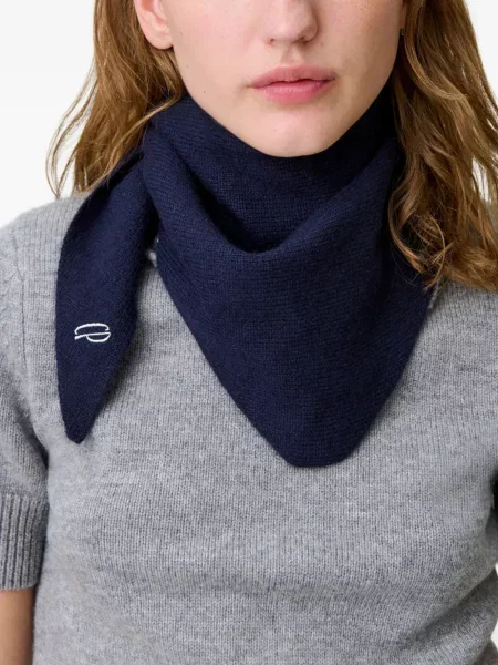 Pleteni šal Claudie Pierlot plava