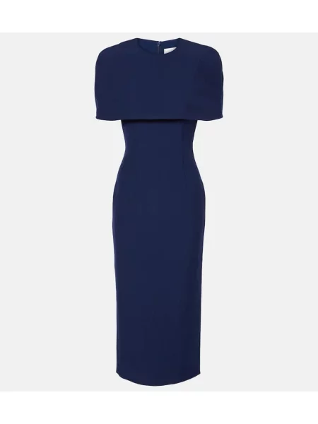 Rochie de cocktail Roland Mouret de costum albastru