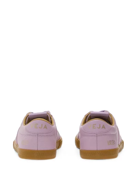 Sneakerși Veja Volley din piele violet