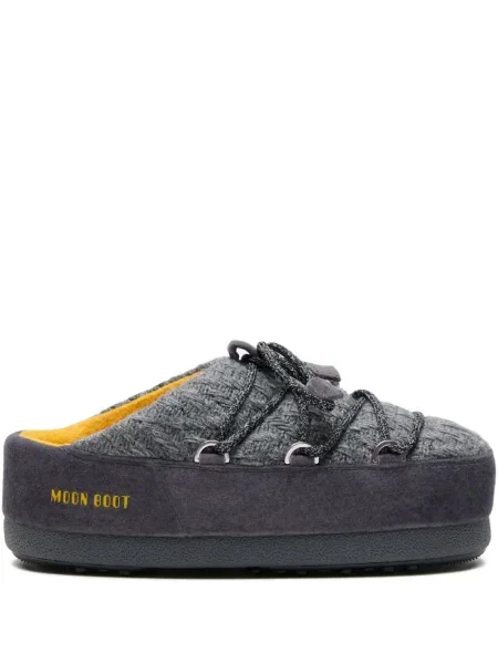 Плетени мюли Moon Boot сиво