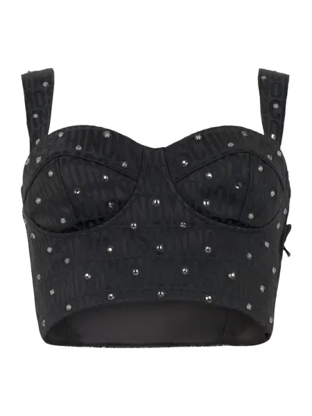 Top Moschino czarny