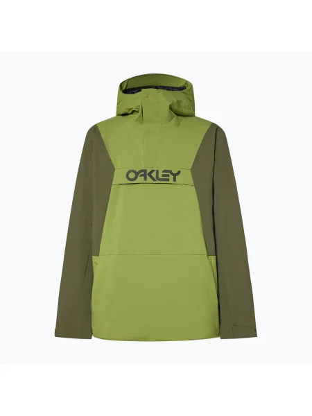 Bărbați Oakley TNP TBT izolate Anorak snowboard sacou nou perie întuneric / fern
