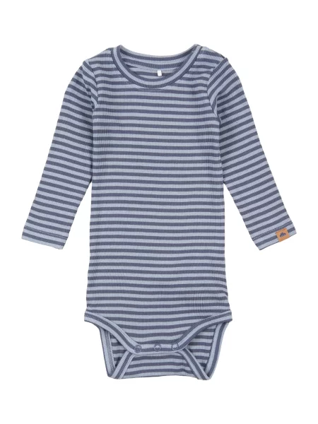 NAME IT Salopetă/Body NBMKARDIO bleumarin / deschis albastru