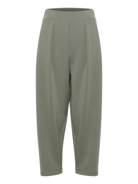 InWear Pantaloni cutați Pannie stuf verde