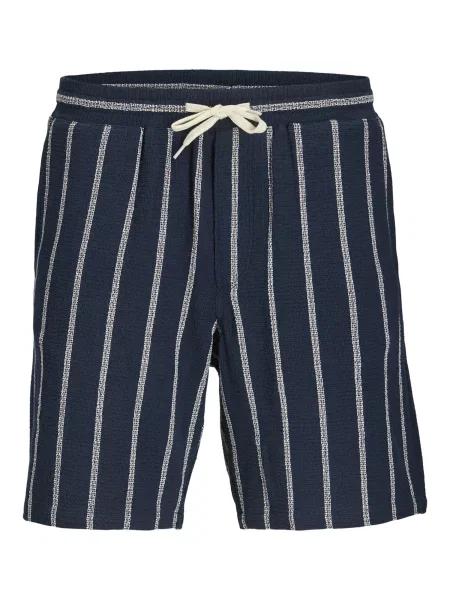Jack & Jones Junior Pantaloni Jaiden Coba bleumarin alb