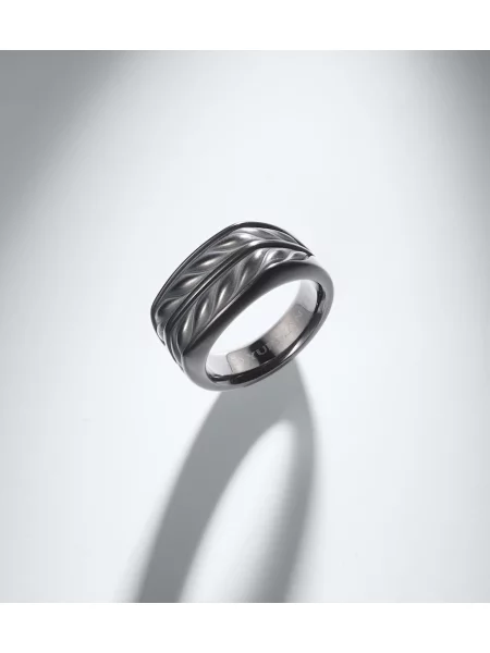 Inel David Yurman negru