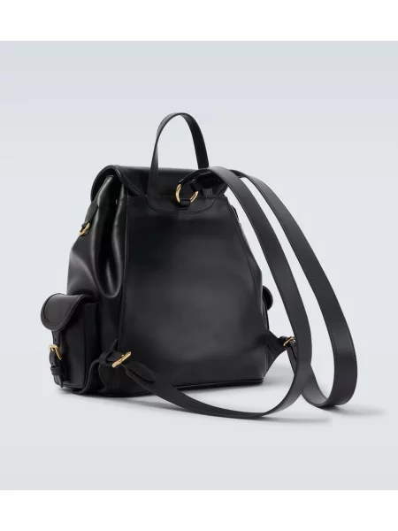 Rucsac Miu Miu din piele negru