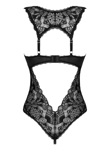 Кружевное боди Боди_Obsessive_Donna_Dream чорне