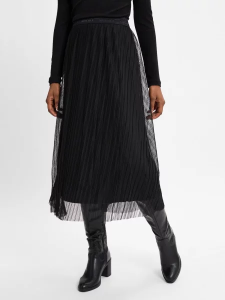DKNY Spódnica Kobiety jednolity S czarny