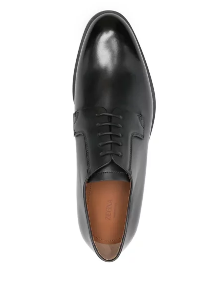 Δερμάτινος σκαρπίνια oxford Zegna μαύρο