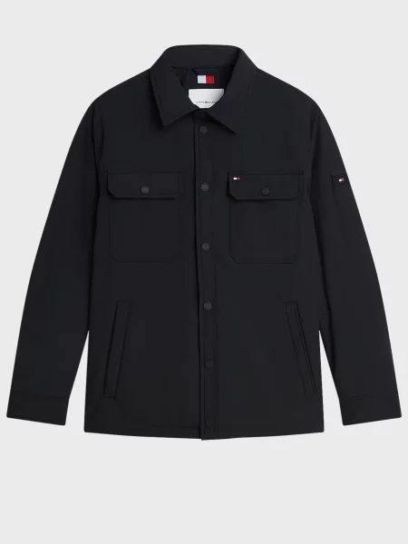 Компактна куртка Tommy Hilfiger чорна