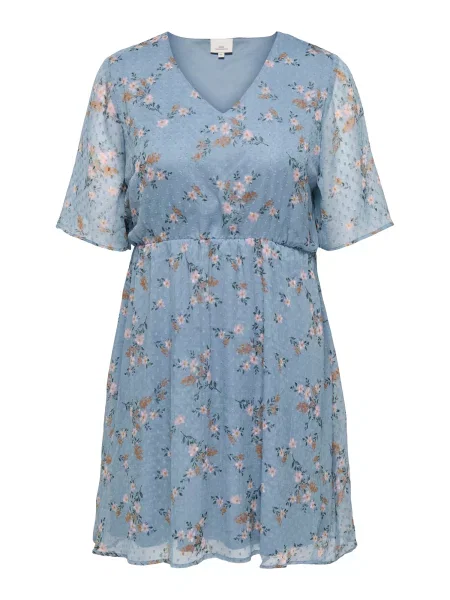 ONLY Carmakoma Obleka CARSIGRID / opal / puder bež