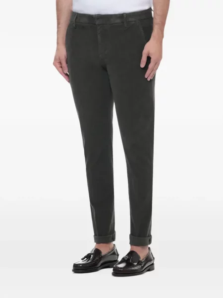 Pantaloni Dondup de catifea cord verde