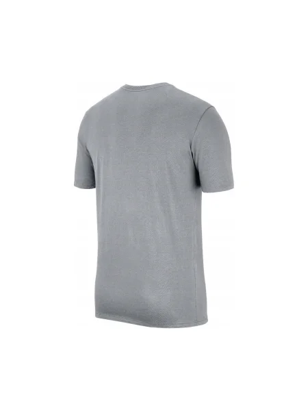 Tričko Nike s výšivkou sivá