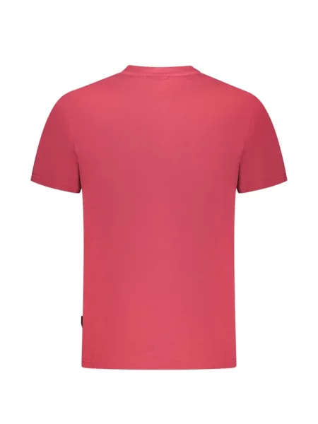 Tricou Napapijri cu autograf roz