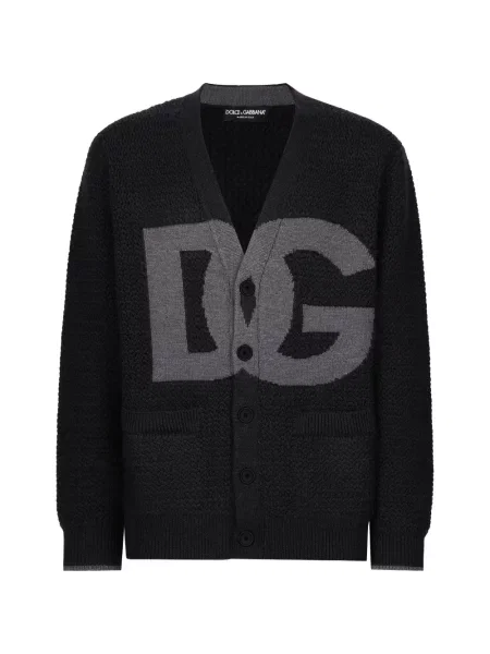 Vilnonis kardiganas D&g su autografu pilka