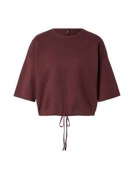 ONLY Pulover ONLSITERI bordeaux roșu