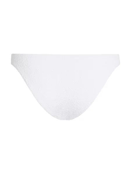 Karl Lagerfeld Bikinové nohavičky Strukturierte Bikinihose mit Perlen krémová