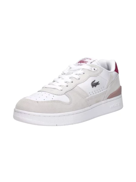 Sneakersy Lacoste skórzane białe