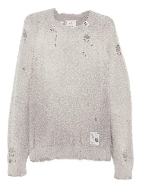 Pulover Maison Mihara Yasuhiro gri