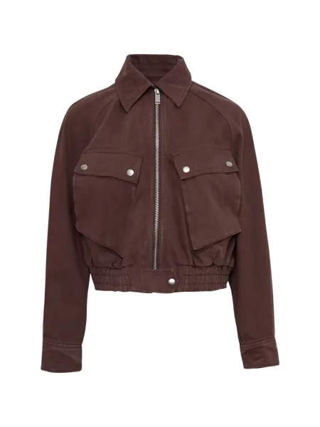 Decupat geacă de blugi 3.1 Phillip Lim maro