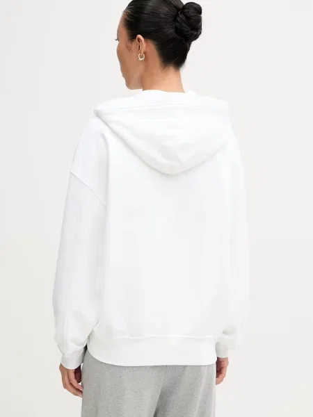 Calvin Klein bluza z kapturem biała