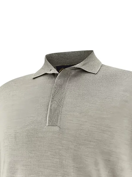 Polo Paul & Shark scurt gri