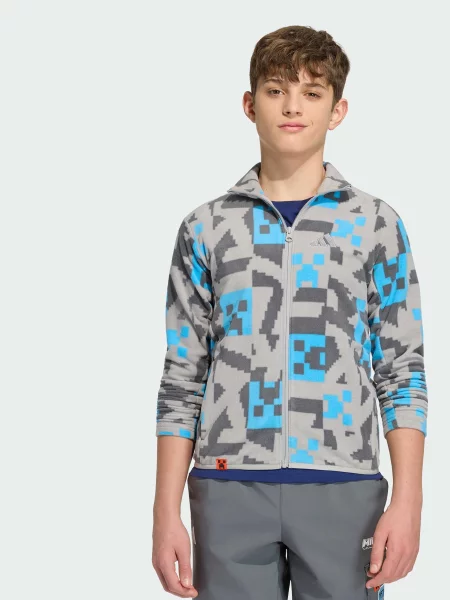Детский свитер Adidas серый