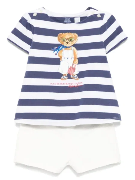 Dětské kraťasy Polo Ralph Lauren bílé
