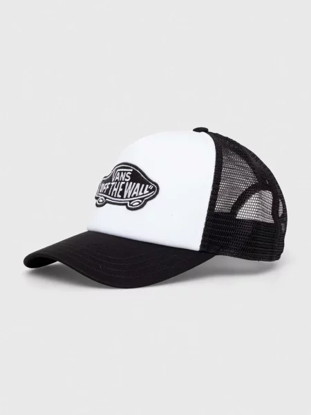 Férfi Vans Classic Patch Curved Bill Trucker sapka fekete/fehér. Méret: OS fekete