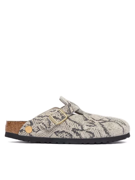 Klapki Birkenstock beżowe