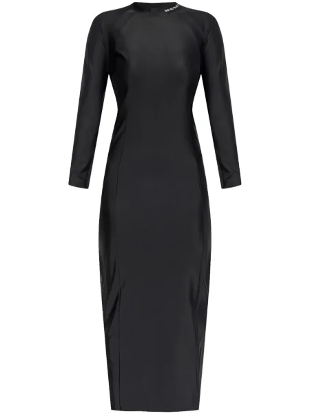 Rochie midi Alexander Wang cu imagine până la genunchi de costum negru