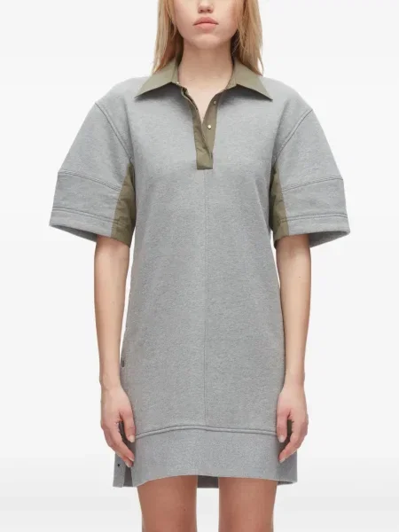Rochie mini 3.1 Phillip Lim scurtă de costum gri