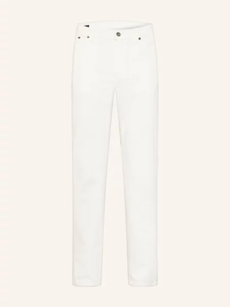 Zegna Džíny Slim Fit white bílé