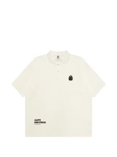 Aplikált pólóing Aape By *a Bathing Ape® fehér