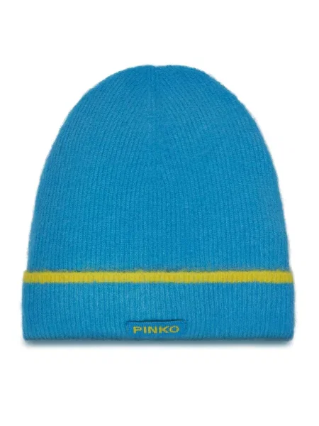 Шапка Pinko голубая