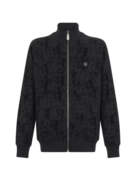 Geacă Philipp Plein cu imagine negru