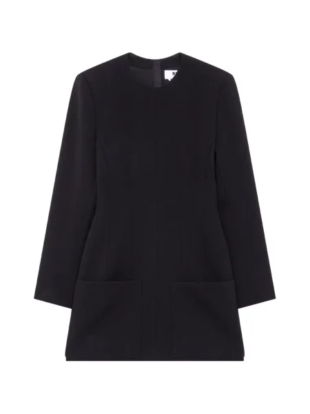 Lung rochie mini Msgm negru