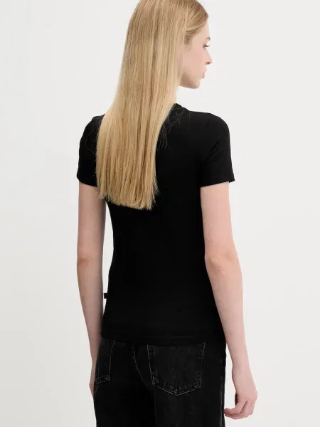 Tričko Guess Jeans černá