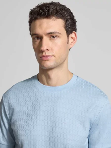 T-shirt o kroju regular fit z czystej Model THOMSON' Boss