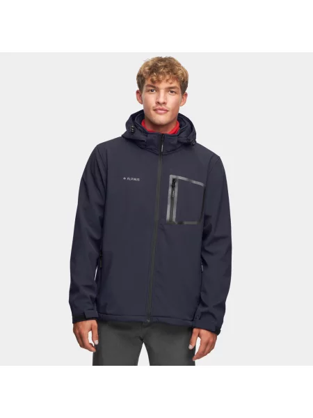 Kurtka Softshell Alpinus Stenshuvud szara