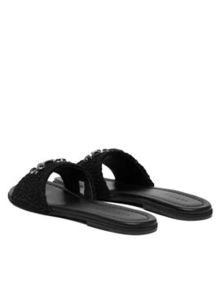 Inuikii Šlepetės Woven Cali juoda