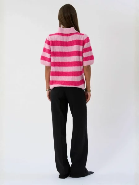 TEESHOPPEN Pulover roz alba